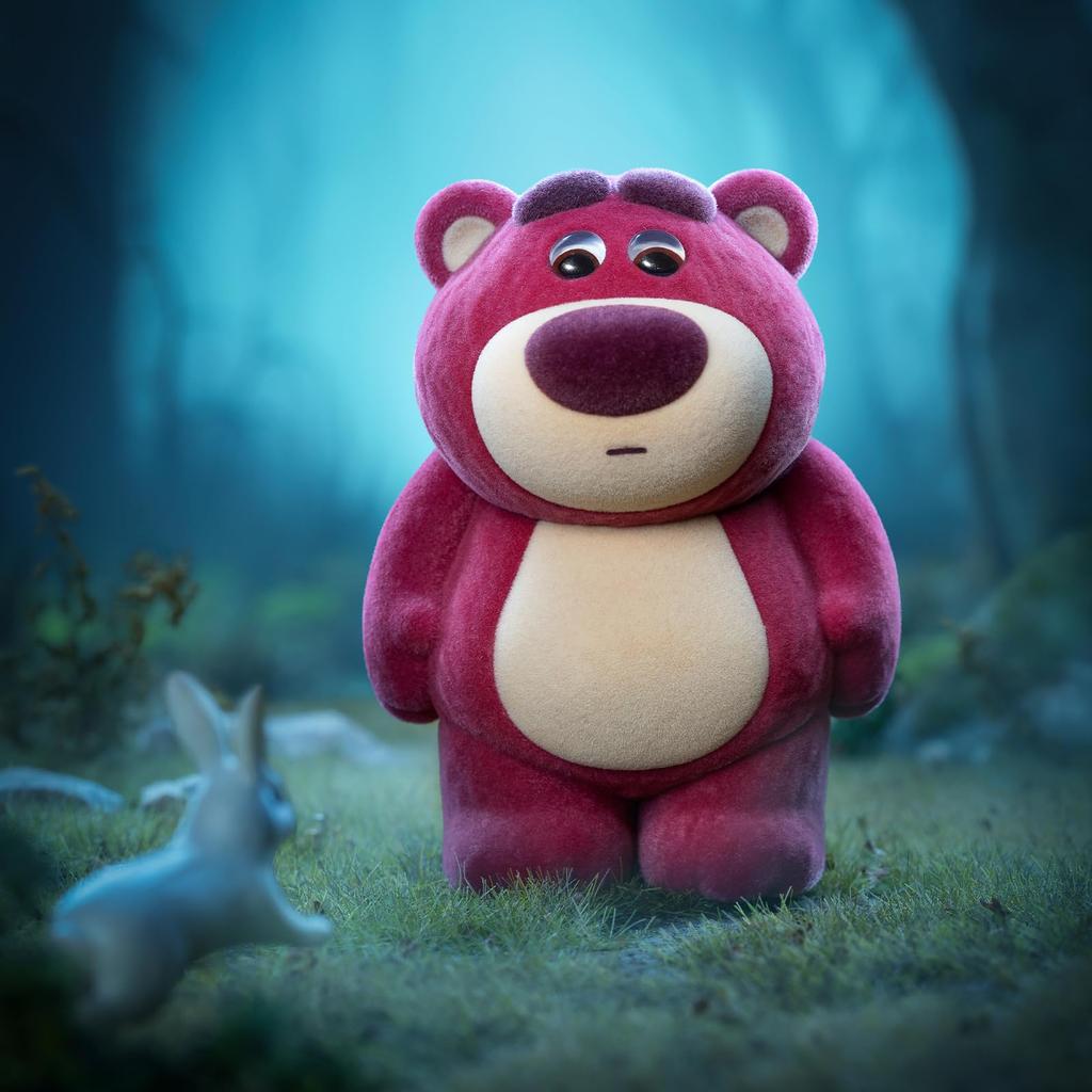 52TOYS BLINDBOX LOTSO ME 2 Series 2nd Edition Blind Box Trading Figures Collection Figures Toy Story 3 Movie Collaboration Goods Hug Bear Toys Haired