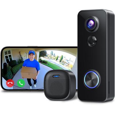 Wireless No Installation Required 2K XTU Doorphone with Video Smartphone See Visitors from Head To Home Remote Family IP66 Japanese Support Intercom,
