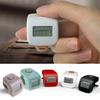 1Pc 6 Digit Beads Prayer Counter Digital LCD Finger Ring Tally Counter