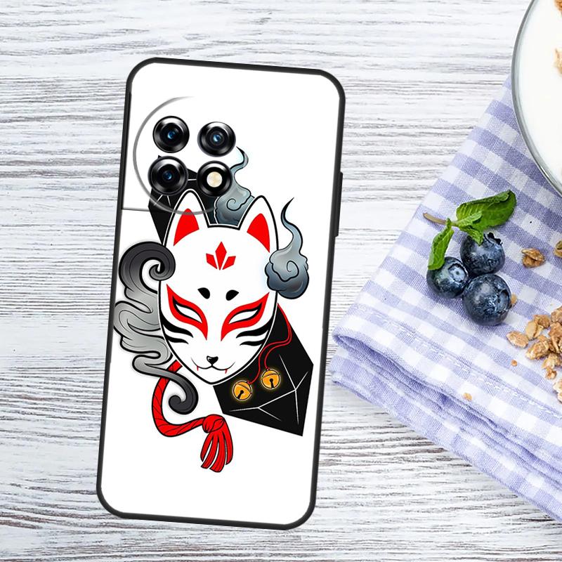 Japanese Style Fox Case For OnePlus Nord 5 CE 3 4 Lite N20 N30 OnePlus 15 15R 13 13T 10T 10 11 12 12R 13R Cover
