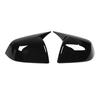 Side Rearview Mirror Cover High Glossy Door Exterior Wing Mirror   Replacement for     2020 to 2023