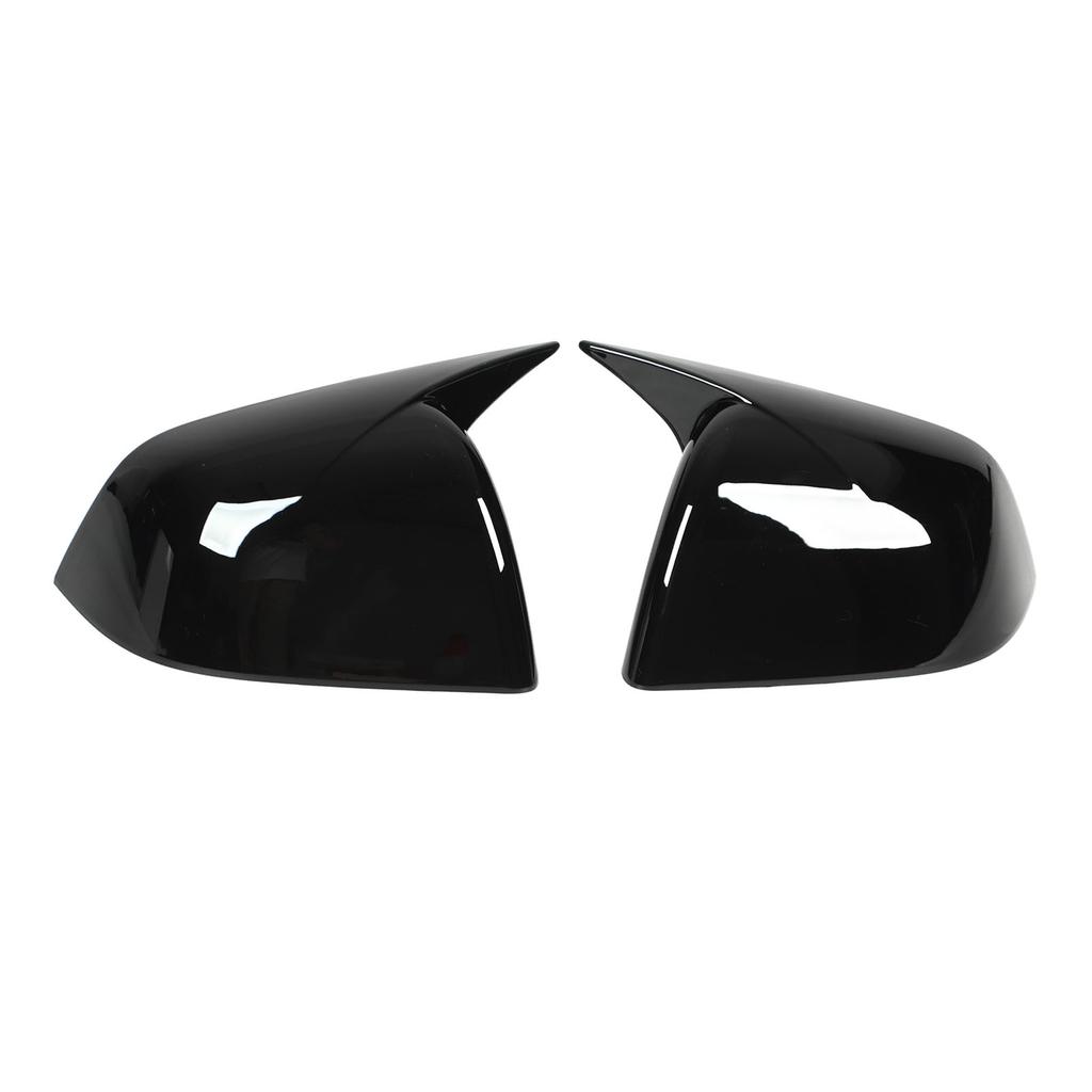 Side Rearview Mirror Cover High Glossy Door Exterior Wing Mirror   Replacement for     2020 to 2023