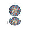 16cm Ceramic Plate Household Small Plate Fruit Plate Dessert Plate Flat Plate Bone Spit Plate