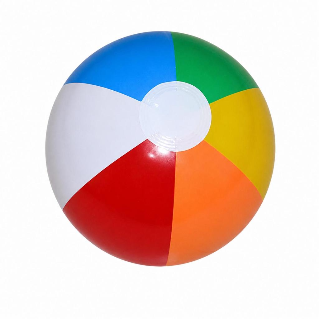 Inflatable Beach Ball Long-Lasting Toy Soft for Children, Families