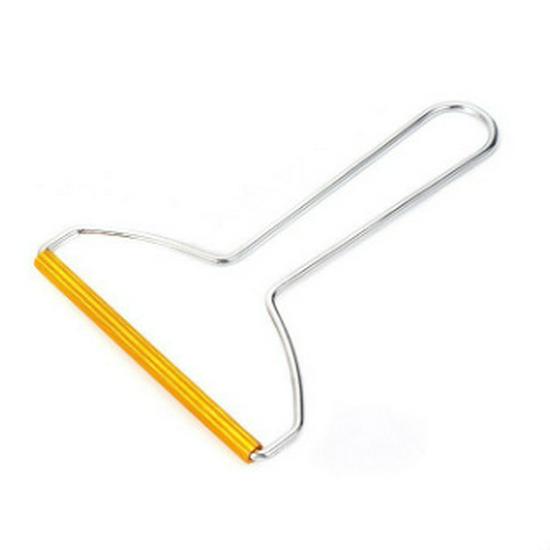 Manual Lint Remover for Cashmere & Wool – Double Blade Pilling Shaver with Pure Copper Brush