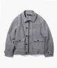 Trip Le Sens Double Button Flight Blouson_Gray