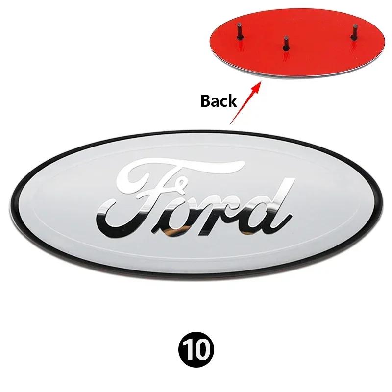 Autoaufkleber 2026 Ford Neu 2025 Heiß ABS 22,5cm Auto Front Heck Emblem Aufkleber Kofferraum Aufkleber für Ford Edge Escape Fiesta Transit Rang