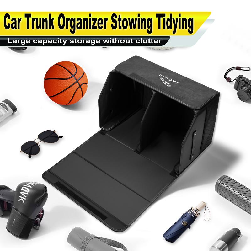 Car Trunk Organizer Box Large Capacity Tools Storage Case Accessories For Jaguar XF XJ XFR XKR S-Type F-Type X-Type F-Pace I-Pac SS17