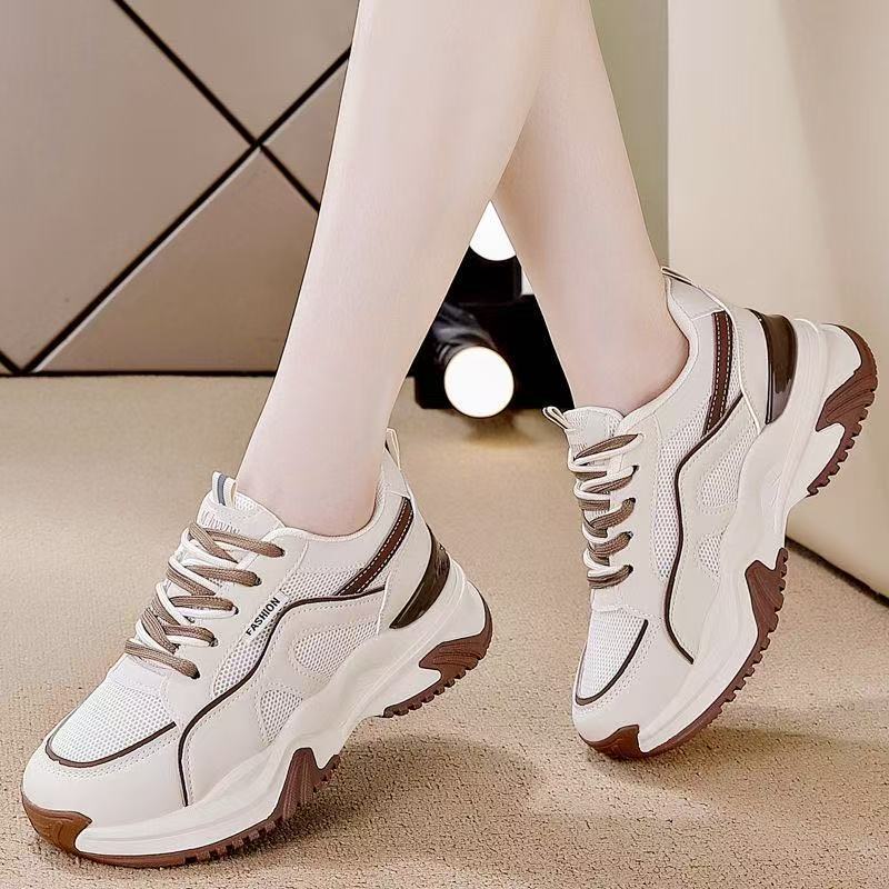 

Sneakers spring new brand dad shoes non-slip soft sole casual 40【foot length 25.0cm】 хакі