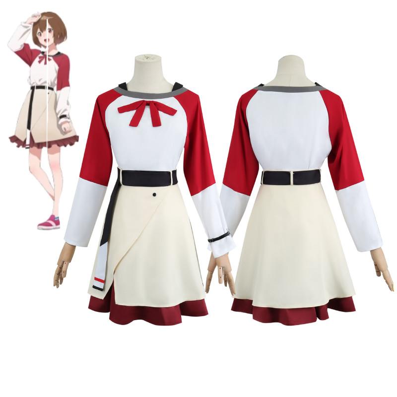 Atemberaubendes, von japanischen Anime inspiriertes Cosplay-Outfit für Tag- und Nachtveranstaltungen – perfekt für Fans