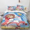 Anime Cardcaptor Sakura Bedding Set,Duvet Cover Comforter Bed Set Quilt Cover Pillowcase,King Queen Twin Size Boys Girls Adults