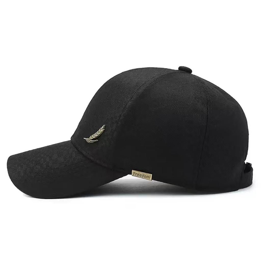 Baseball Stitching Embroidered Feather Neutral Gender Women  Men For Caps Spring Autumn Outdoor Adjustable Casual Hats Sunscreen Hat Sports Cap