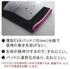 DESCENTE Volleyball Supporter Knee Pad Black x Magenta (BMZ) DVB-8601