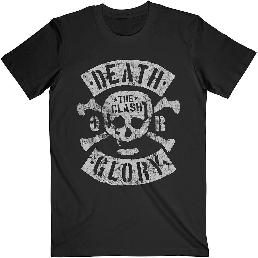 The Clash Take The 5th Print Cotton TShirt Political Punk Streetwear Unisex Crew Neck Short Sleeve Tee for Punk Fans XL