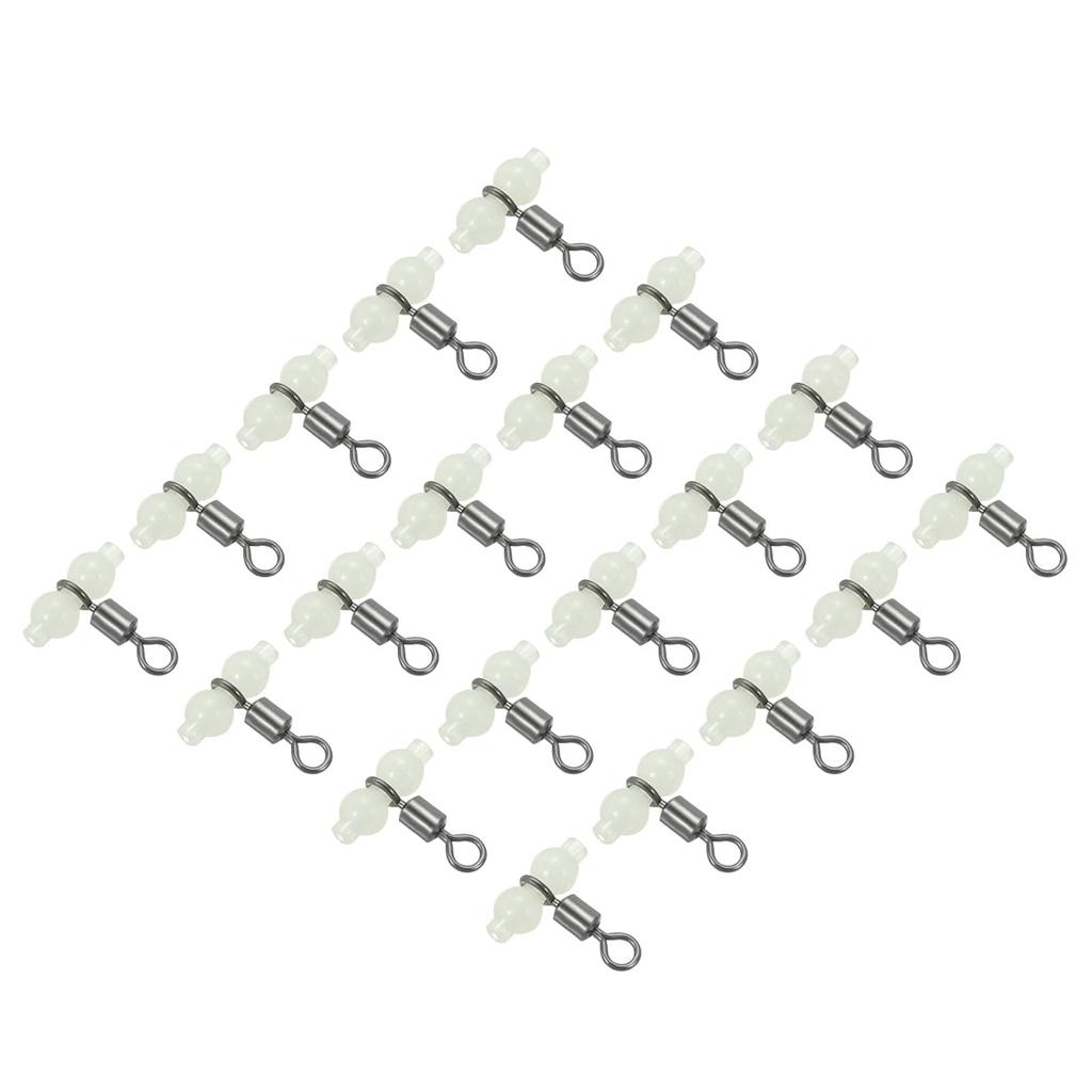 PATIKIL 3 Way Swivel 20 Pack Crossline T Turn Rolling