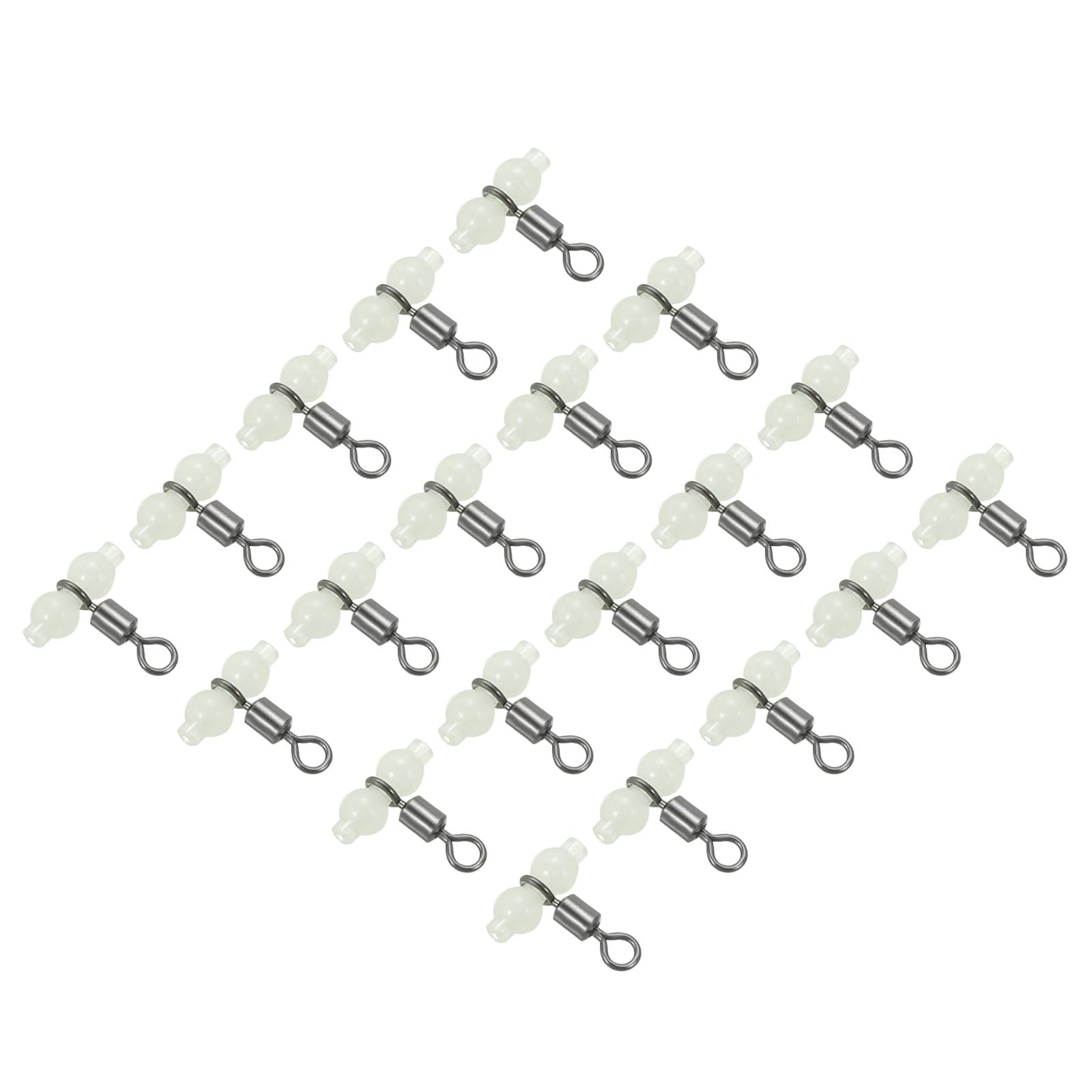 

PATIKIL 3 Way Swivel 20 Pack Crossline T Turn Rolling чёрный
