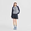Ledin Autumn 2025 Color-Block Pleated Skort