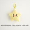 Cute Plush Little Bear Rabbit Doll Keychain Cartoon Animal Pendant Keyrings  Backpack Decoration Accessories Gifts