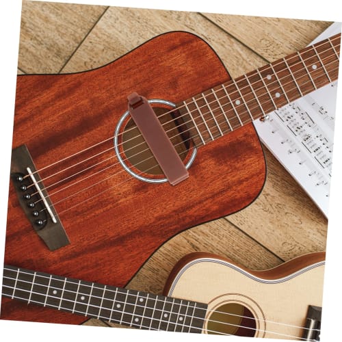 TEMPNAP Quiet and Durable Guitar String Mute Pad, Easy to Install, Compatible with Acoustic, Folk, and Classical Guitars, Musical Instrument Accessory