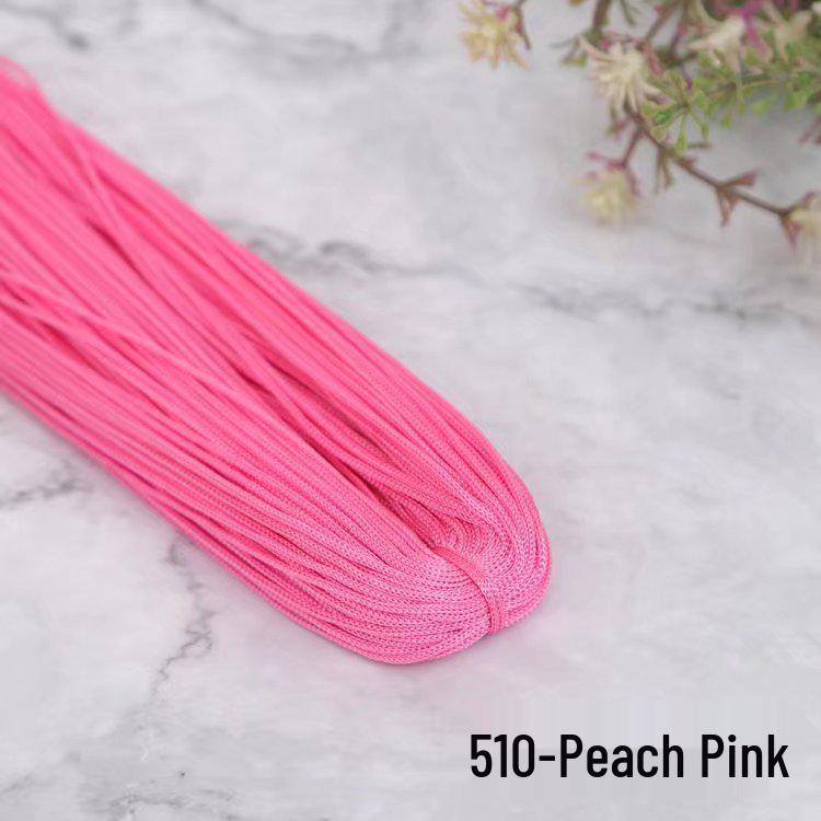 1mm Fine Ice Silk Crochet & Knitting Thread – Ideal for DIY Bags, Sandals, or Summer Hats