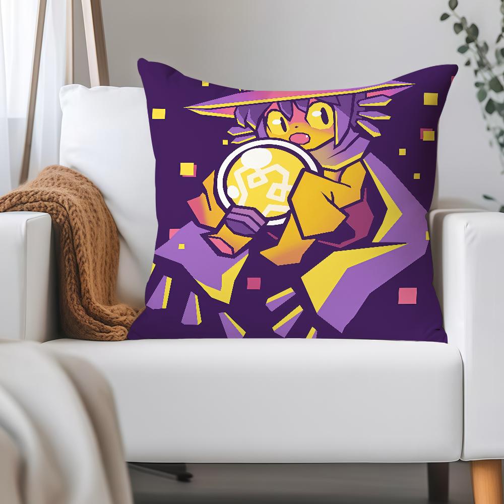 Cute Game O-Oneshot Niko Pillow Case Applicable Space For Guest Rooms Interiors Cars Office House Decoration