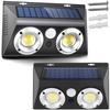LED Solar Lamp Wall Light With Motion and Dusk Sensor Cob