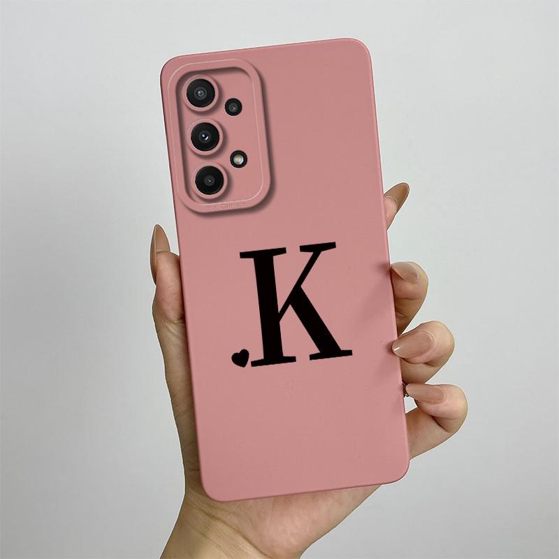For Samsung A23 Case Galaxy A23 5G Cover SM-A235F SM-A236U SM-A236B Cute Couple Letters Silicon Phone Case Shockproof Back Cover