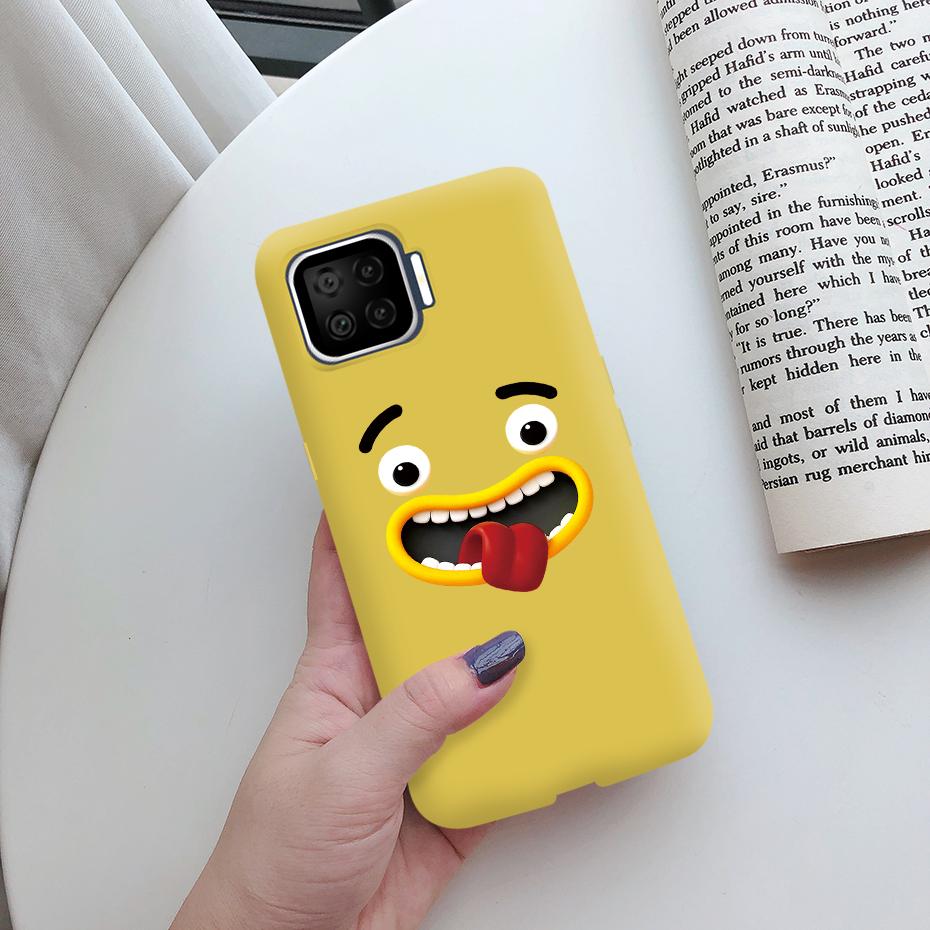 For OPPO Reno 4 Lite Case For OPPO Reno 4 Lite A73 A93 A 93 73 F17 F 17 Pro F17Pro Phone Case Soft TPU silicone Back Cover Funda