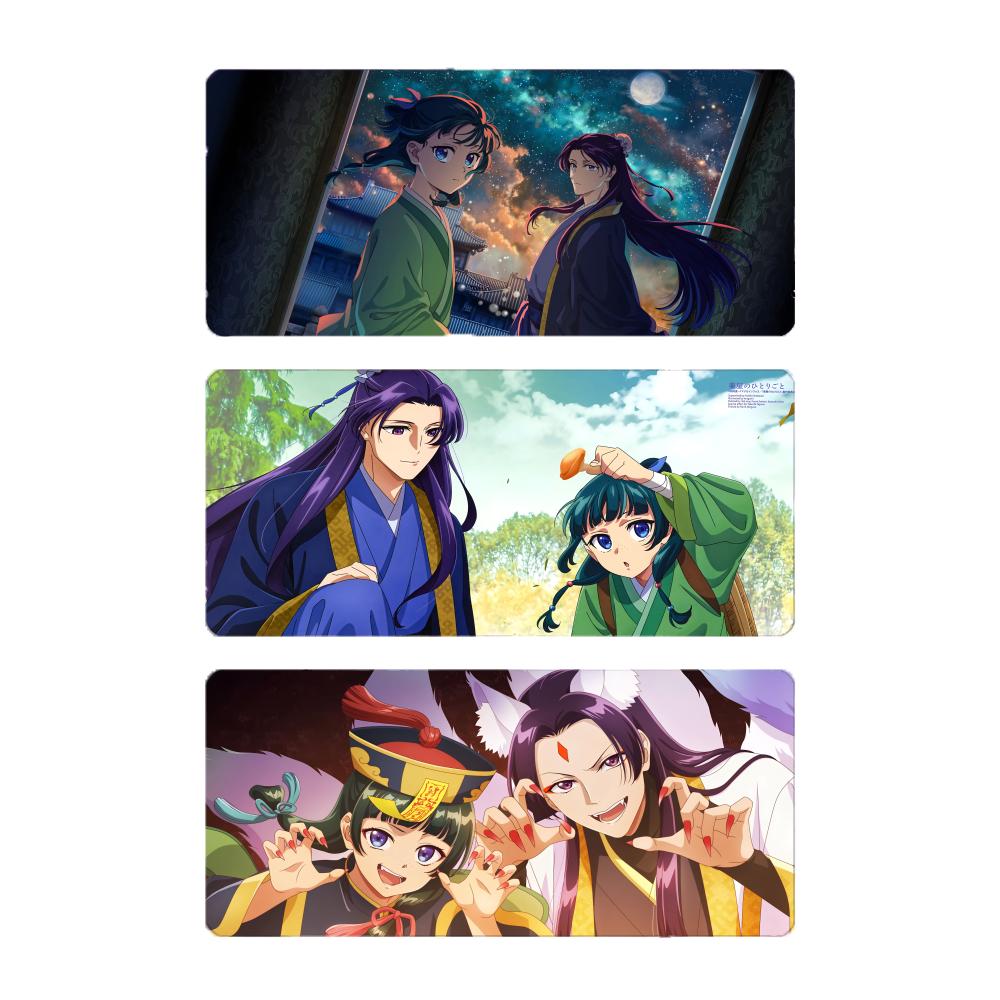 Tthe Apothecari Diaries Anime Historical Mouse Pad Mousepad Large Gaming Lockedge Thickened Pc Table Desk Mat