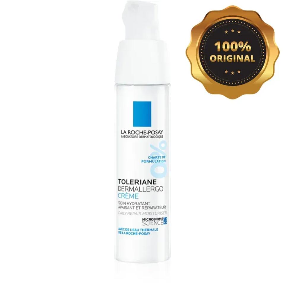 La Roche-Posay Toleriane Dermallergo Увлажняющий крем для чувствительной кожи 40 мл - Европейский дистрибьютор белый
