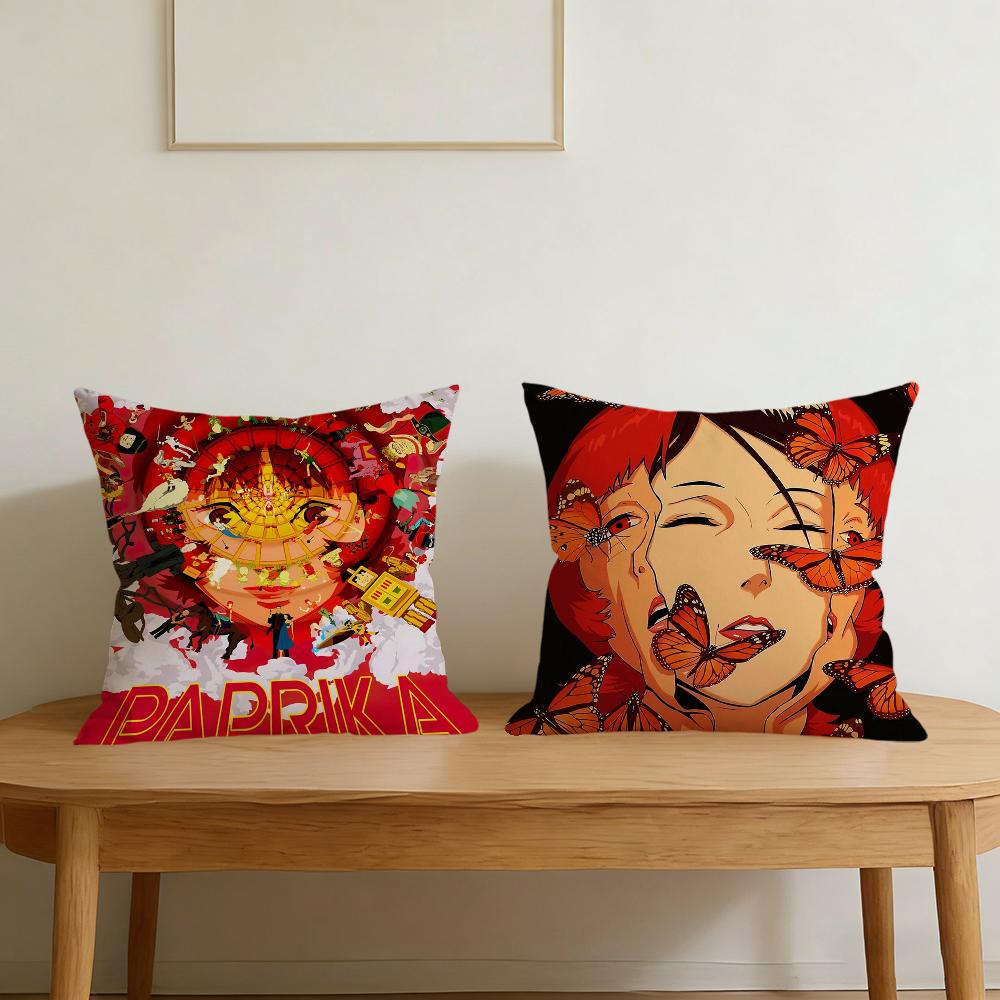 Anime P-Paprika Cute Cushion Cover For Pillow Printing Sofa Decoration Home Car Room Coffee Shop Office Nordic Simplicity