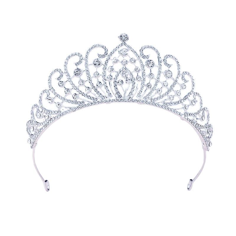 New Crown Tiara for Children Eighteen Year Old Coming of Age Ceremony Princess Crown Bestie Crown  Colored Diamonds
