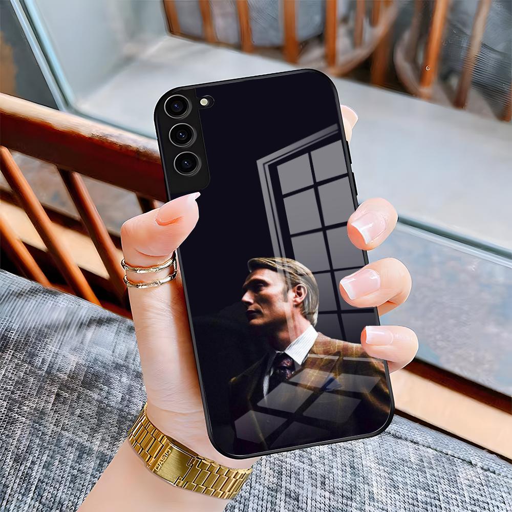 Horror TV Series Hannibal Phone Case For Samsung S26 S25 Plus S20 S20 Plus S22 Ultra S23 FE S21 Plus S21 Ultra Glass Cover