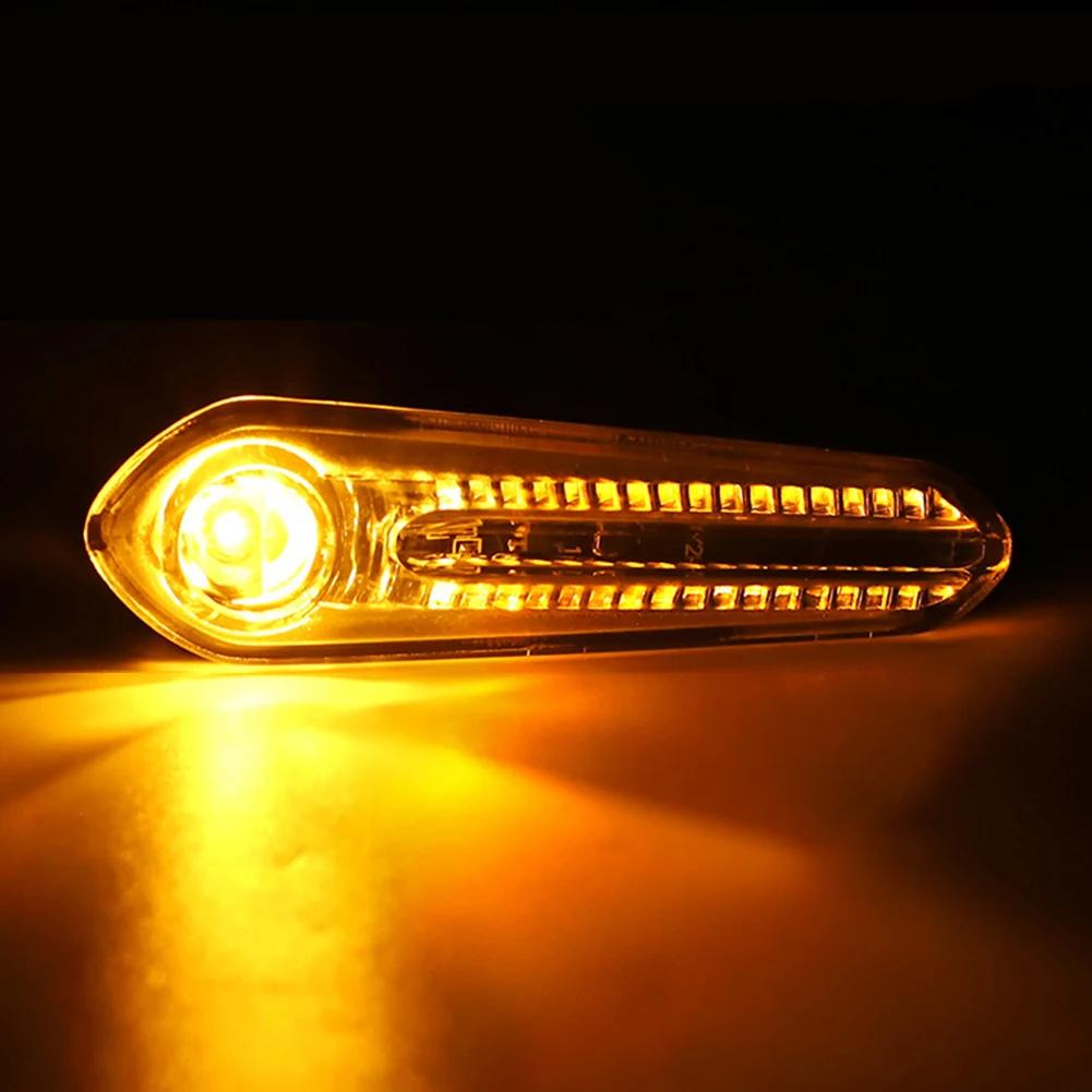 For YAMAHA MT07 MT09 MT-07 MT-09 TRACER FZ-09 High Quality Motorcycle Led Turn Signals One Pair Indicator Lamp Motorcycl Parts