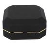 Black Bracelet Gift Box - Portable Jewelry Display with Light for Marriage Proposal