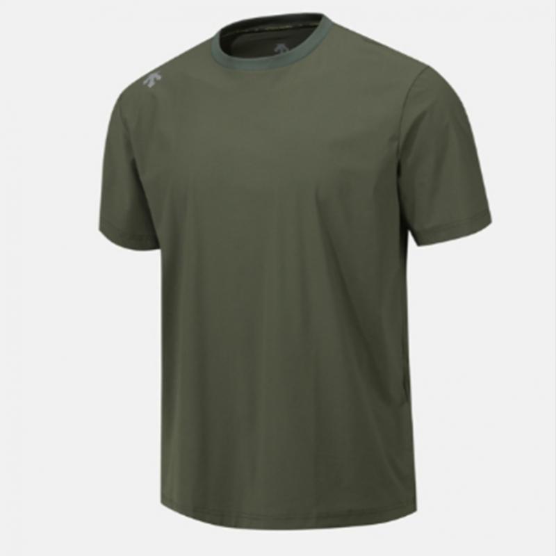 DescenT Running Cooling ShorT Sleeve T shirT B1 sq223rTs44 Blk0 Khk0 Lim0 whT0