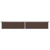 Garden Raised Bed Galvanized Steel 320 * 40 * 45 Cm Brown