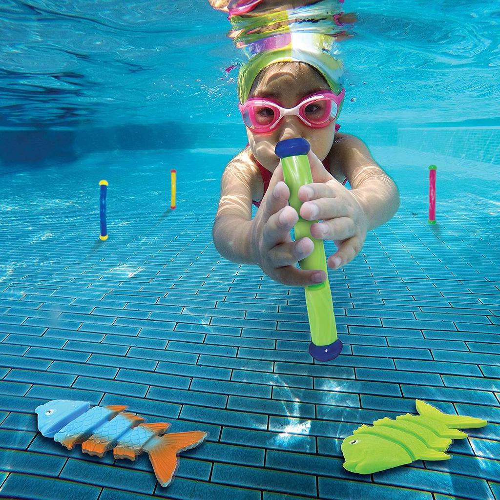 LW SPPORT Swimming Pool Toys for Water Precious For Birthdays Diving, Swimming, Training, Play, Parent-Child Time, Kids, Boys, Girls, Gifts, (30PCS)