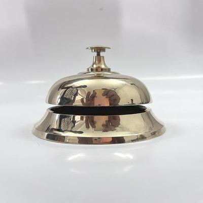 Μπρούτζινο Κουδούνι υποδοχής, Κομψό Κουδούνι ξενοδοχείου, Επιτραπέζιο Κουδούνι, Διακόσμηση σπιτιού 8,89 εκ.