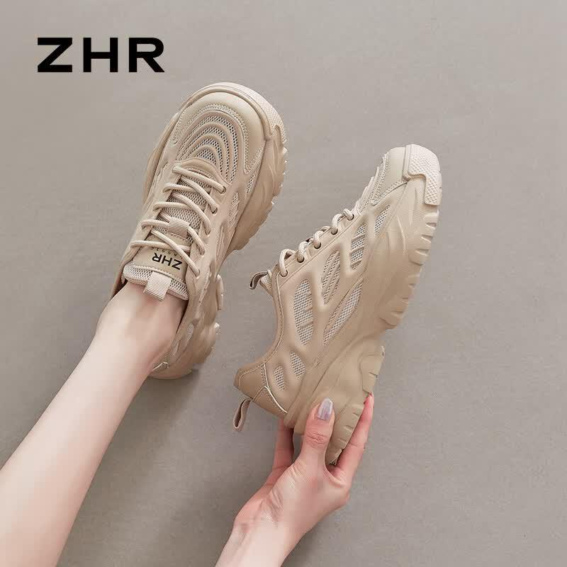 ZHR Women's QK05E Lightweight Mesh Dad Shoes