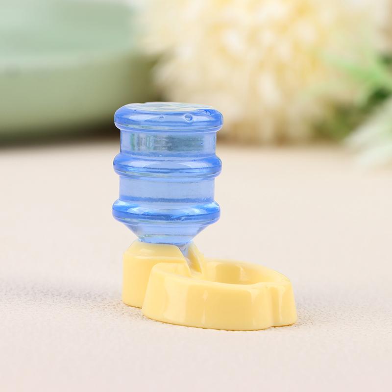 

1/12 кукольный мини-диспенсер для воды для домашних животных, мебель для кукольного домика, декор, украшения, аксессуары для кукольного дома, игрушки для ролевых игр жёлтый