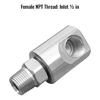 Leakproof Rotating Hose Reel Swivel 1/2inch 5124-Ni-AL MXF Hose Reel Swivel Industrial Garden Application
