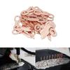 50pcs Universal Car Repair Spot Welding Consumables Set Body Dent Puller Rings Straight Washer Tool Auto Replaceable Accessories