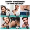 New Electric Hair Clipper Men's 6 in 1 Multifunctional Hair Clipper Digital Display High Power Shaver Nose Hair Remover Set