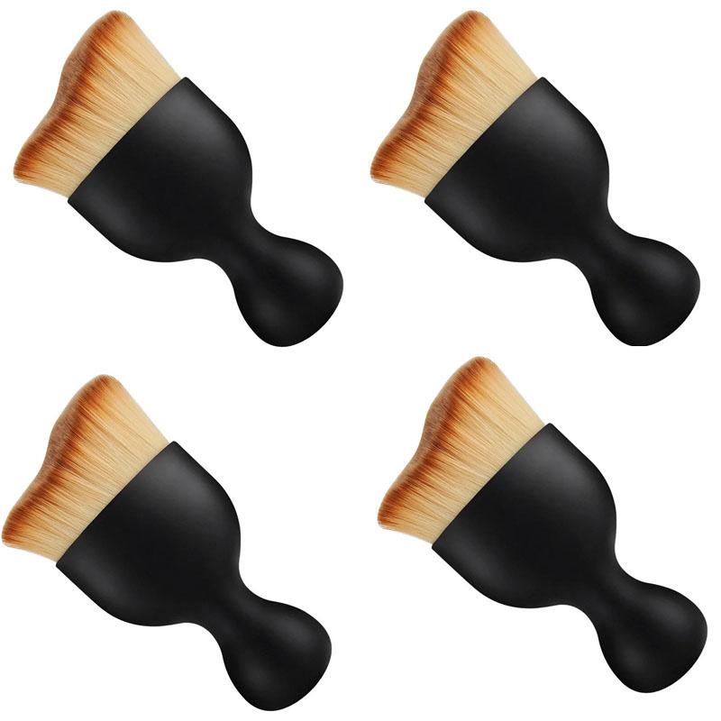 Auto-Innenreinigungsbürste, Klimaanlage, Luftauslass, weiches Fell, Reinigungsbürsten mit Muscheln, Fugenstaubentfernung, Detaillierungsbürsten-Werkzeuge