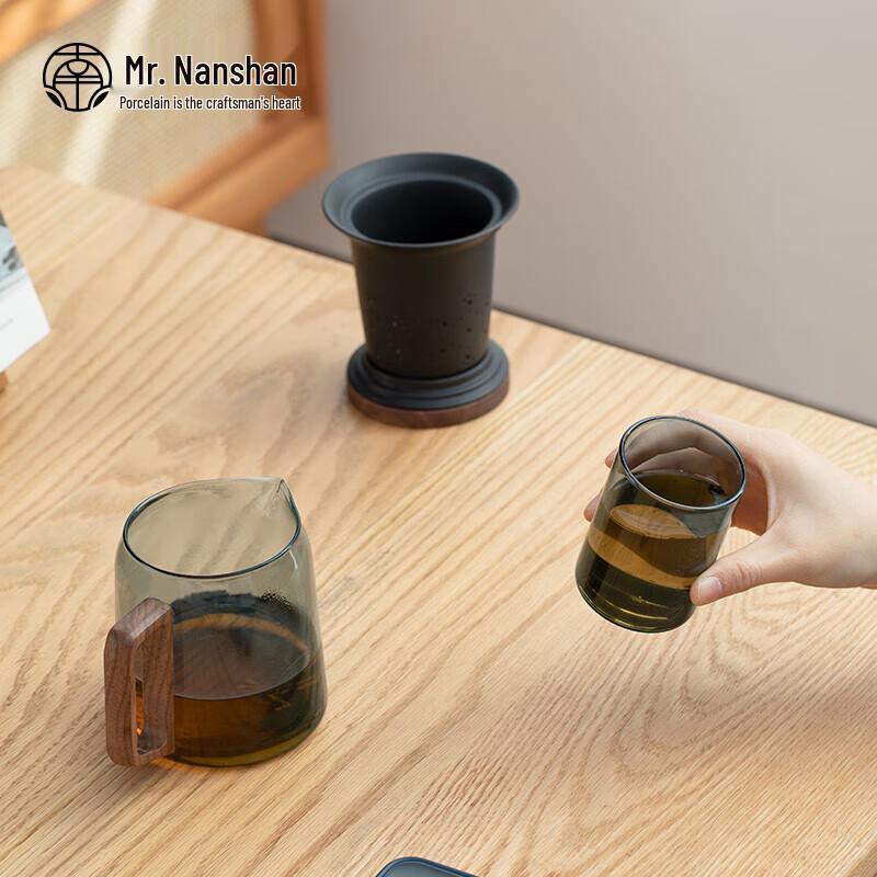 Mr. Nanshan 'My Heart' Glass Teapot & Tray Set