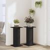 VidaXL Plant Stands 2 Pcs Black 30x30x60 Cm Engineered Wood 3307856
