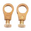 Quick Install Brass Car Battery Terminals with Strong Iron Construction Electric Connectors for Reliable Performances