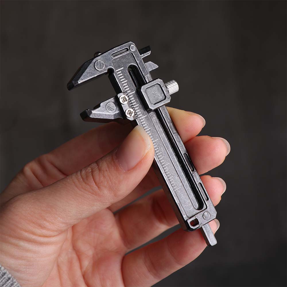 Multi-functional Mini Vernier Caliper Portable Design EDC Measuring Tool Professional Use