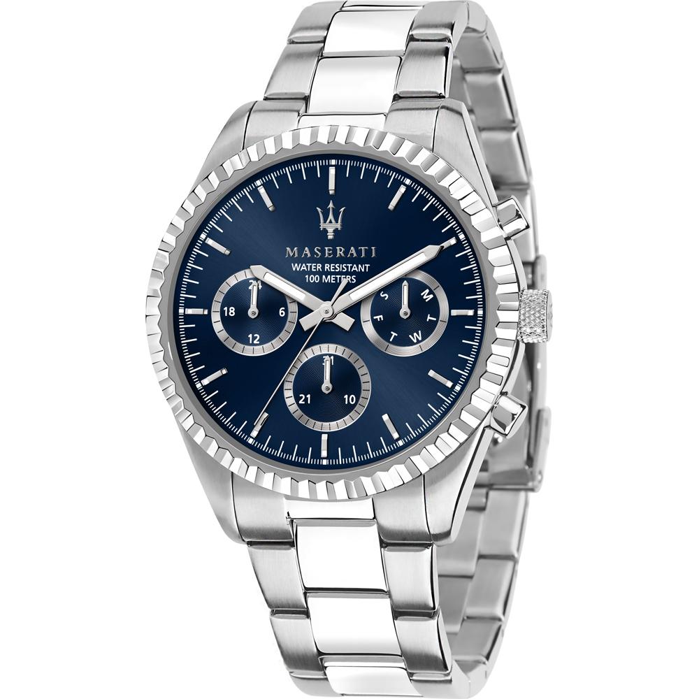 Мужские кварцевые часы Maserati Competizione Blue из нержавеющей стали R8853100022 синий
